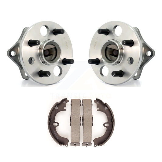 Brake Drum Shoes And Hub Bearing Assembly Rear Kit For Toyota Corolla Non-ABS