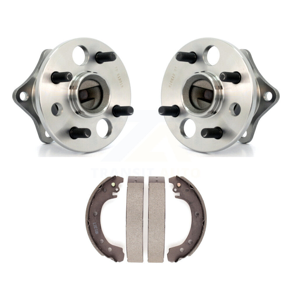 Brake Drum Shoes Hub Bearing Rear Kit For 2002 Toyota Corolla Non-ABS From 04 02