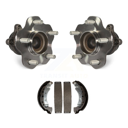 Brake Drum Shoes And Hub Bearing Assembly Rear Kit For 2013-2019 Nissan Sentra