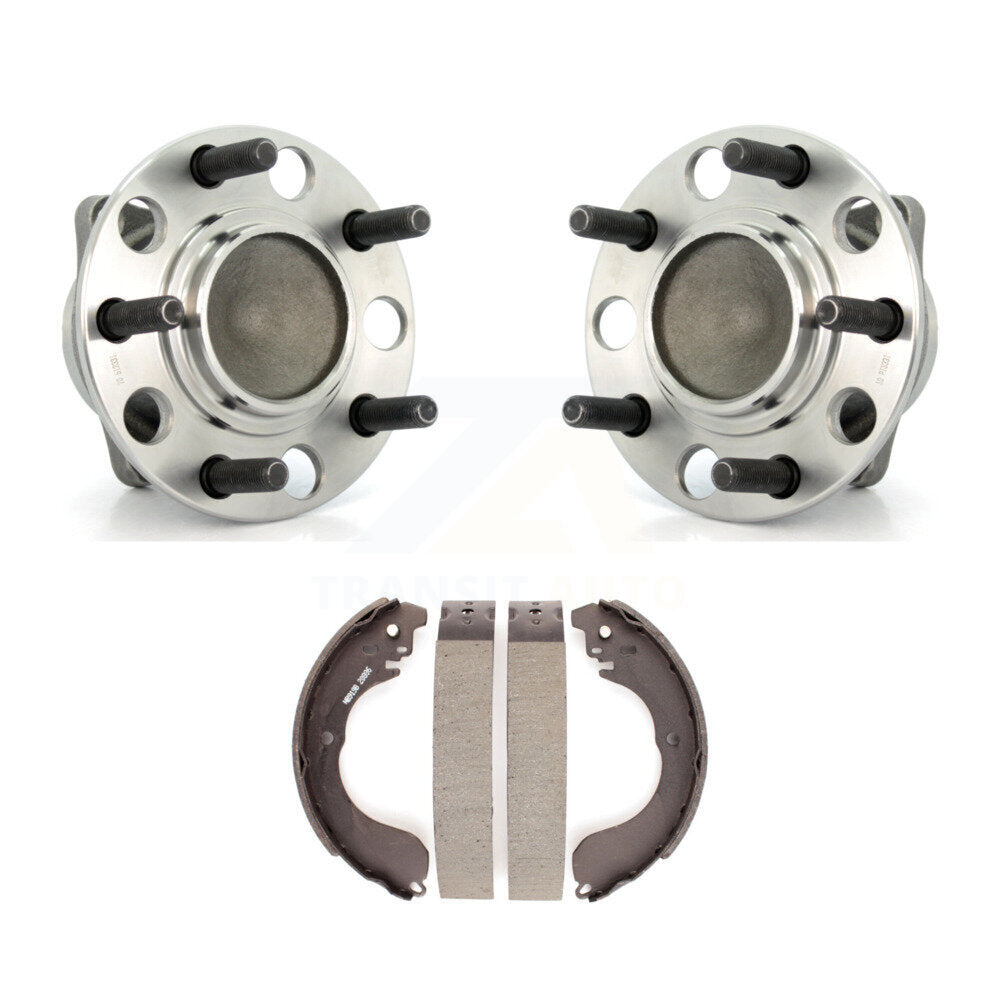 Brake Drum Shoes Hub Bearing Rear Kit For Dodge Caliber Avenger Chrysler Sebring