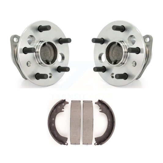 Brake Drum Shoes And Hub Bearing Rear Kit For 2002-2003 Toyota Camry Non-ABS