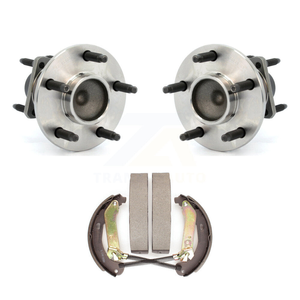 Brake Drum Shoes Hub Bearing Rear Kit For Chevrolet HHR LT Panel/LS Panel/LT/LS