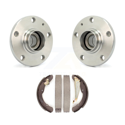 Brake Drum Shoes And Hub Bearing Assembly Rear Kit For Volkswagen Jetta Beetle