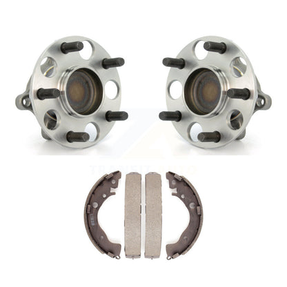Brake Drum Shoes And Wheel Hub Bearing Assembly Rear Kit For Honda Civic