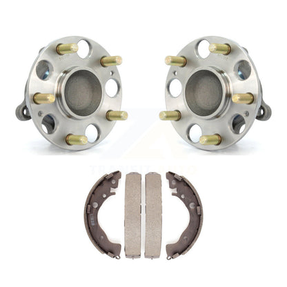 Brake Drum Shoes And Wheel Hub Bearing Assembly Rear Kit For Honda Civic