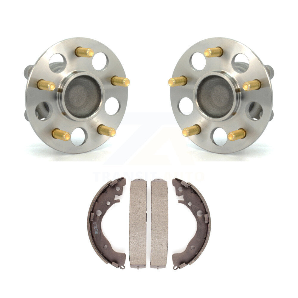 Brake Drum Shoes And Hub Bearing Rear Kit For 2011 Honda Civic Hybrid-L Hybrid