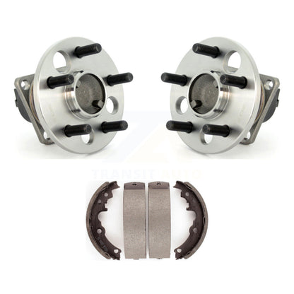 Brake Drum Shoes Hub Bearing Rear Kit For Chevrolet Cavalier Pontiac Sunfire Am