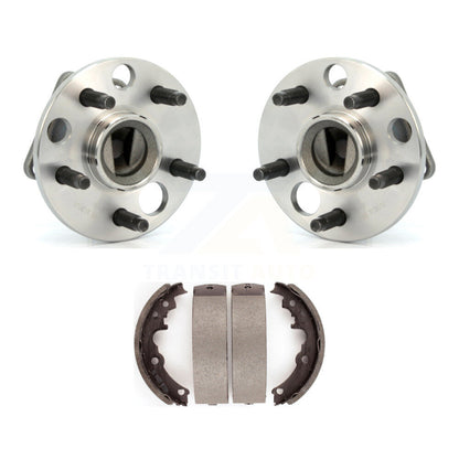 Brake Drum Shoes Hub Bearing Rear Kit For Chevrolet Cavalier Pontiac Sunbird Am