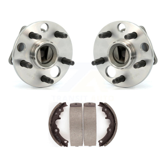 Brake Drum Shoes Hub Bearing Rear Kit For Chevrolet Cavalier Pontiac Sunbird Am
