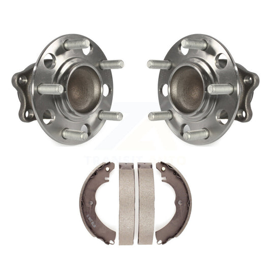 Brake Drum Shoes And Hub Bearing Rear Kit For Mitsubishi Lancer FWD with Non-ABS