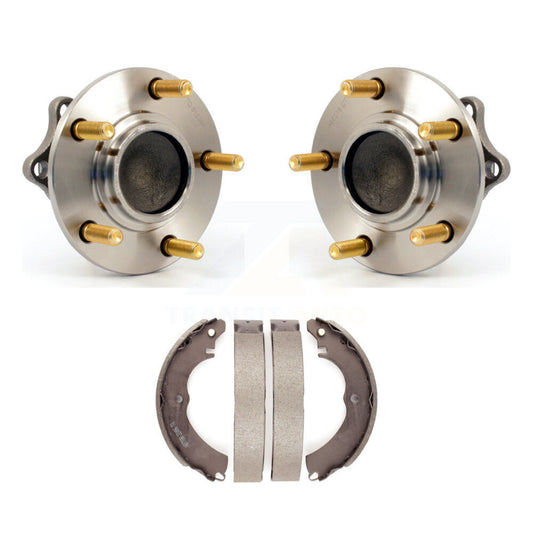Brake Drum Shoes And Wheel Hub Bearing Assembly Rear Kit For Mitsubishi Lancer