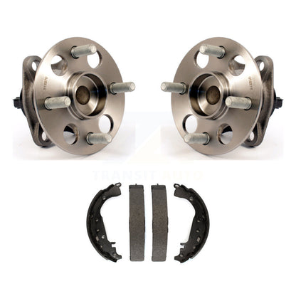 Brake Drum Shoes And Wheel Hub Bearing Assembly Rear Kit For Toyota Yaris