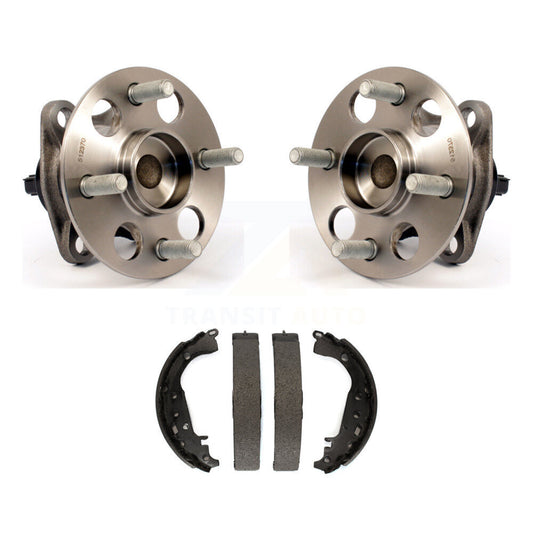 Brake Drum Shoes And Wheel Hub Bearing Assembly Rear Kit For Toyota Yaris