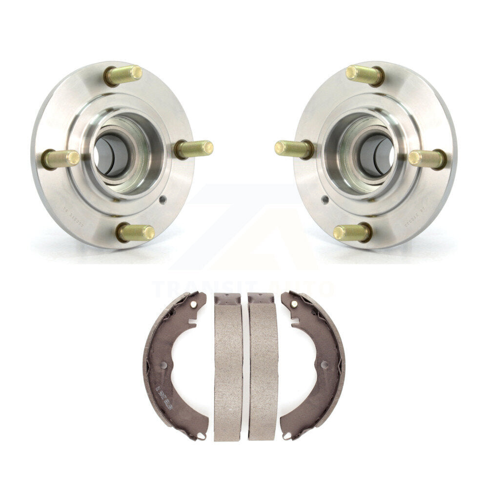 Brake Drum Shoes And Wheel Hub Bearing Assembly Rear Kit For Mitsubishi Lancer