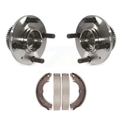 Brake Drum Shoes And Hub Bearing Rear Kit For 2002-2007 Mitsubishi Lancer ES