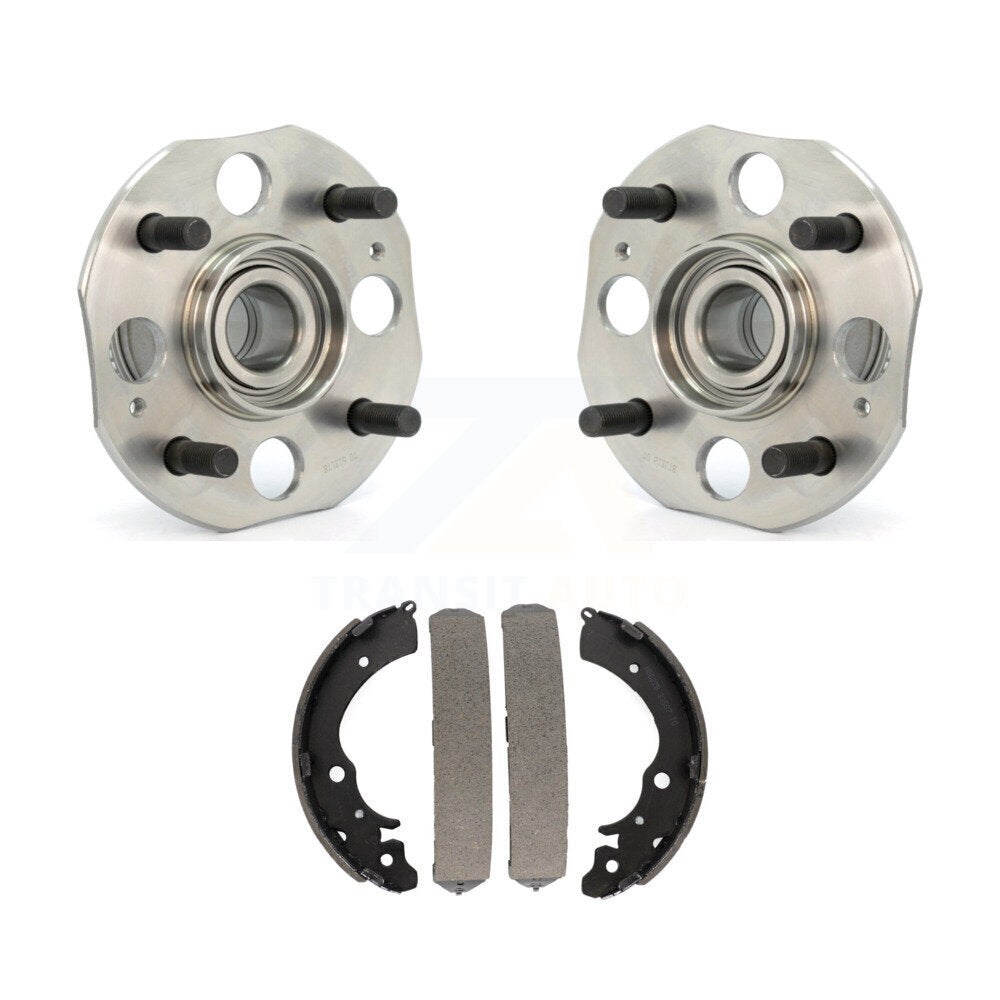 Brake Drum Shoes And Hub Bearing Rear Kit For Honda Accord 2.3L with 4-Wheel ABS