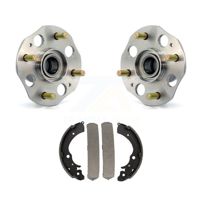 Brake Drum Shoes And Wheel Hub Bearing Assembly Rear Kit For Honda Accord
