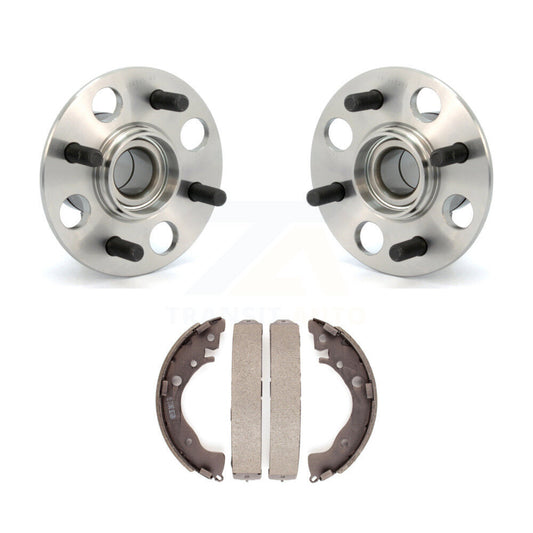 Brake Drum Shoes And Wheel Hub Bearing Assembly Rear Kit For Honda Fit Insight