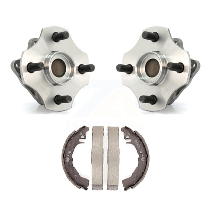 Brake Drum Shoes And Hub Bearing Rear Kit For 2000-2005 Toyota Echo Non-ABS
