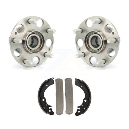 Brake Drum Shoes And Wheel Hub Bearing Assembly Rear Kit For Honda Accord
