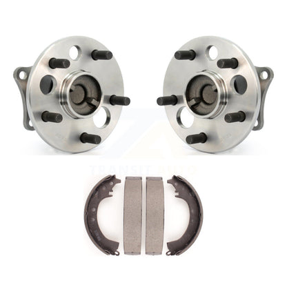 Brake Drum Shoes And Wheel Hub Bearing Assembly Rear Kit For Toyota Camry Solara