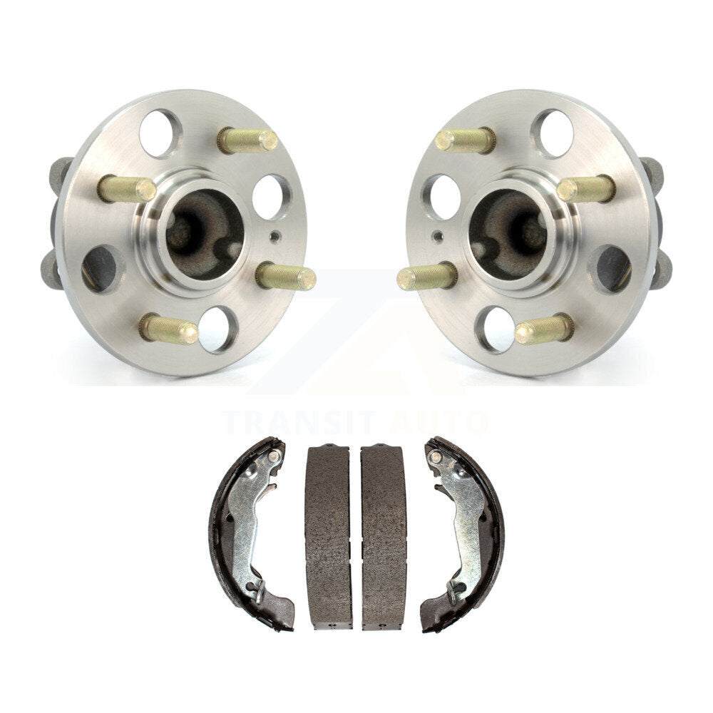 Brake Drum Shoes Hub Bearing Rear Kit For Hyundai Accent 4-Wheel ABS To 09 30 05