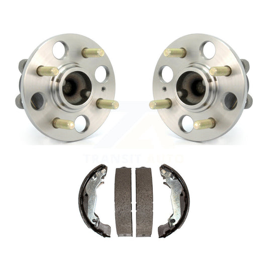 Brake Drum Shoes Hub Bearing Rear Kit For Hyundai Accent 4-Wheel ABS To 09 30 05