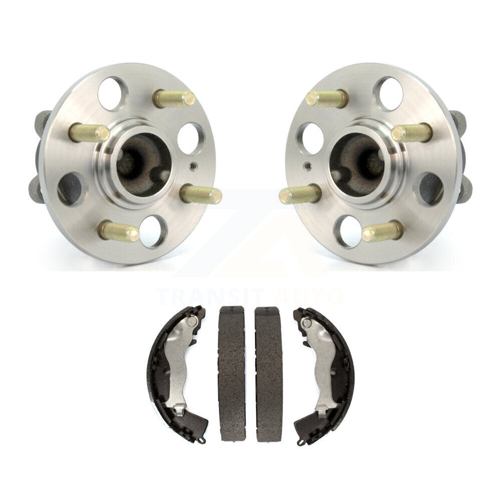 Brake Drum Shoes And Wheel Hub Bearing Rear Kit For Hyundai Accent Kia Rio Rio5