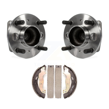 Brake Drum Shoes And Wheel Hub Bearing Assembly Rear Kit For Ford Fiesta
