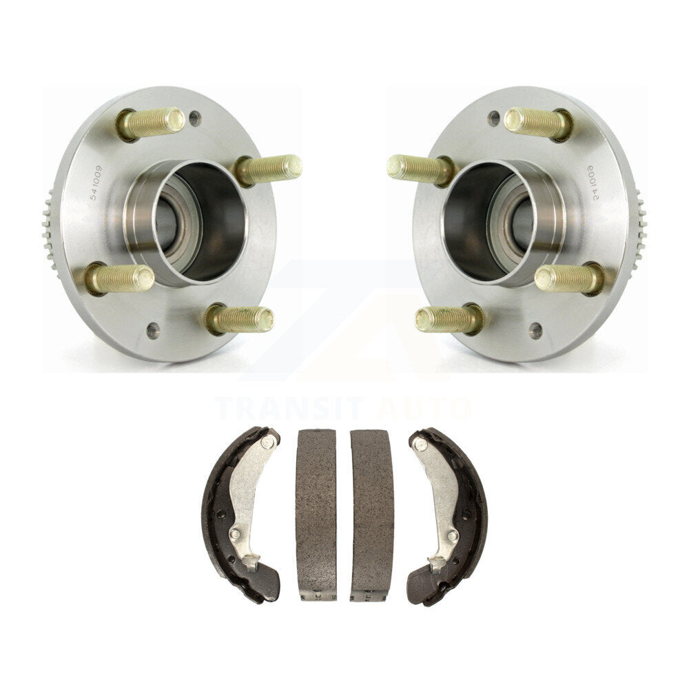 Brake Drum Shoes & Hub Bearing Rear Kit For Chevrolet Aveo Pontiac Aveo5 Wave G3