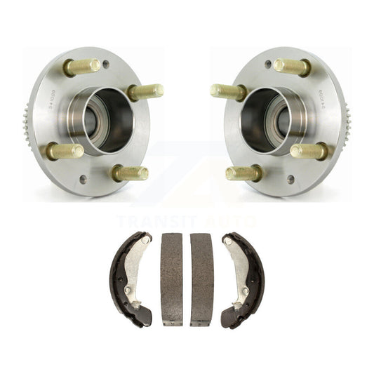Brake Drum Shoes & Hub Bearing Rear Kit For Chevrolet Aveo Pontiac Aveo5 Wave G3