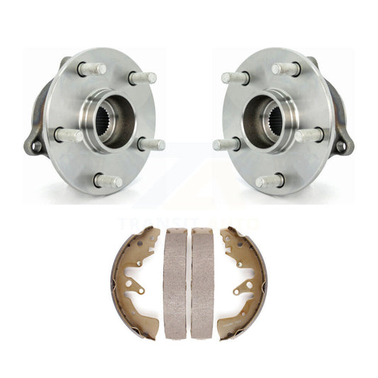Brake Drum Shoes And Hub Bearing Rear Kit For 2006-2008 Suzuki Grand Vitara