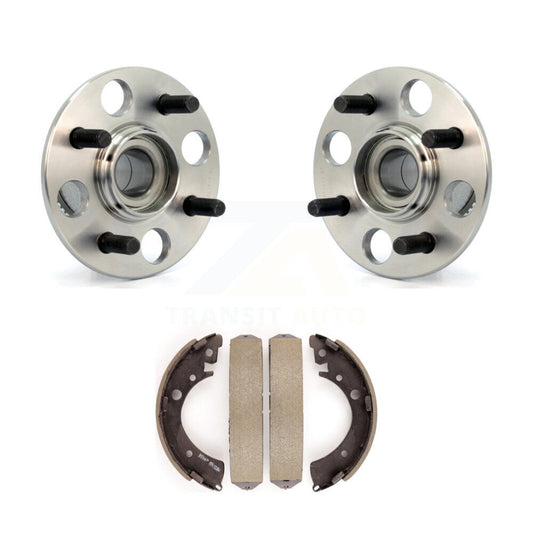 Brake Drum Shoes And Wheel Hub Bearing Assembly Rear Kit For Honda Civic