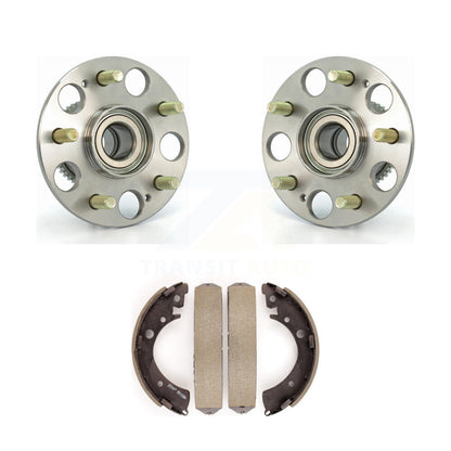 Brake Drum Shoes & Hub Bearing Rear Kit For 2004-2005 Honda Civic Si with Coupe