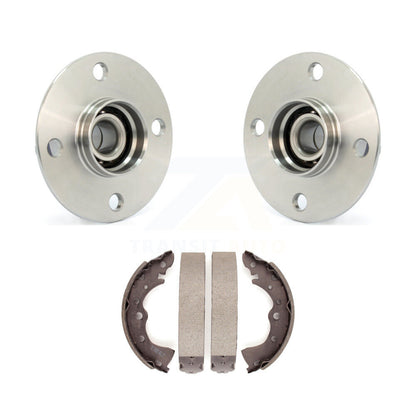 Brake Drum Shoes And Wheel Hub Bearing Rear Kit For 2002-2006 Nissan Sentra 1.8L