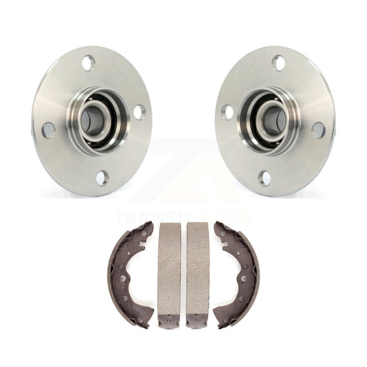Brake Drum Shoes And Wheel Hub Bearing Rear Kit For 2002-2006 Nissan Sentra 1.8L