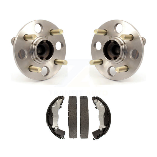 Brake Drum Shoes & Hub Bearing Rear Kit For Hyundai Accent Kia Rio Rio5 Non-ABS