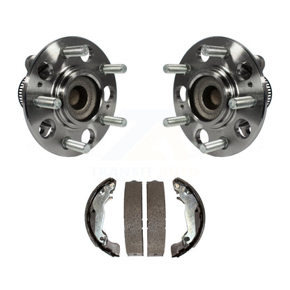 Brake Drum Shoes And Hub Bearing Rear Kit For 2008-2010 Hyundai Elantra Non-ABS