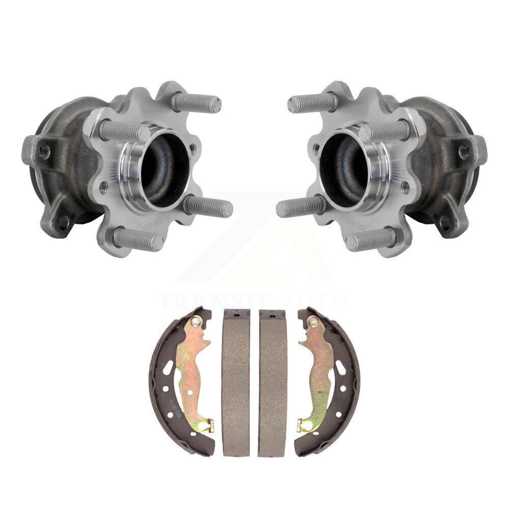 Brake Drum Shoes And Hub Bearing Assembly Rear Kit For Toyota Yaris iA Scion