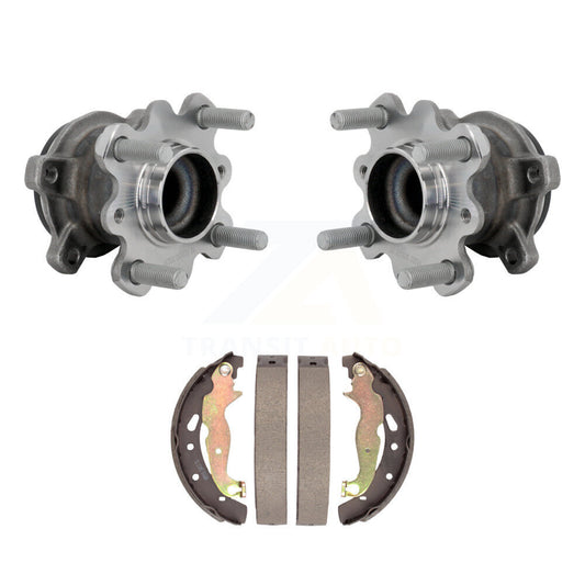 Brake Drum Shoes And Hub Bearing Assembly Rear Kit For Toyota Yaris iA Scion