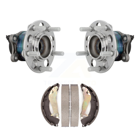 Brake Drum Shoes And Hub Bearing Assembly Rear Kit For 2020-2023 Hyundai Venue