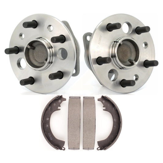 Brake Drum Shoes And Wheel Hub Bearing Assembly Rear Kit For Toyota Camry