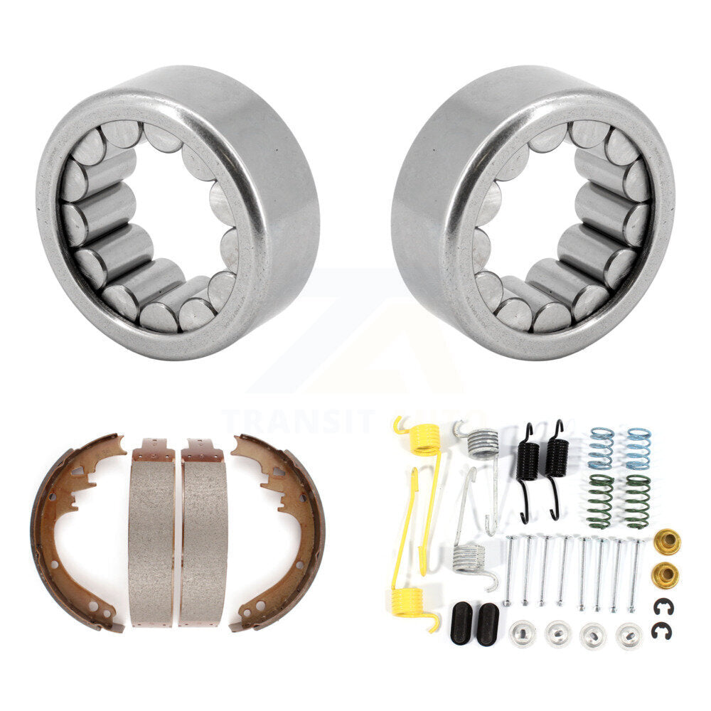 Drum Brake Shoe & Hardware And Wheel Bearing Rear Kit For Dodge Ram 1500