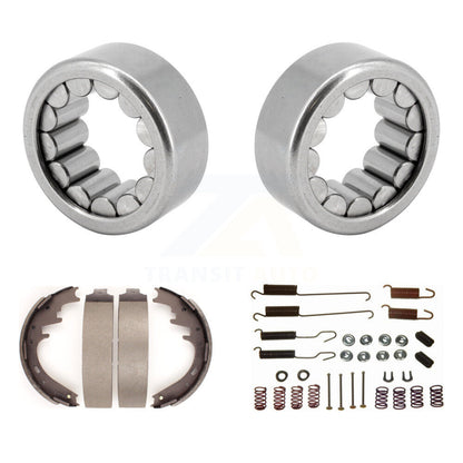 Drum Brake Shoe & Hardware Bearing Rear Kit For Ford F-150 Dodge Ram 1500 Van