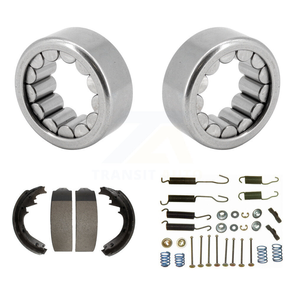 Drum Brake Shoe & Hardware Bearing Rear Kit For GMC G2500 Chevrolet G20 Blazer