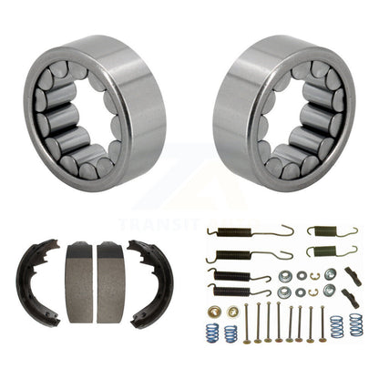 Drum Brake Shoe & Hardware Bearing Rear Kit For Chevrolet Express 1500 GMC V1500