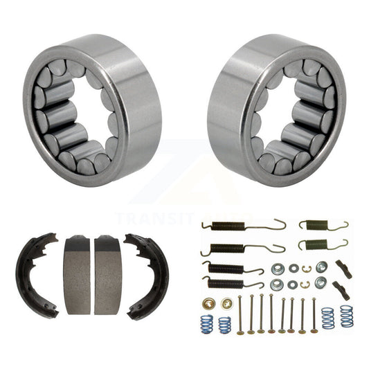 Drum Brake Shoe & Hardware Bearing Rear Kit For Chevrolet Express 1500 GMC V1500
