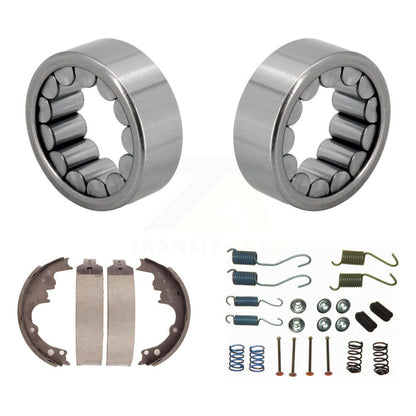 Drum Brake Shoe & Hardware Bearing Rear Kit For Chevrolet S10 GMC Sonoma Blazer