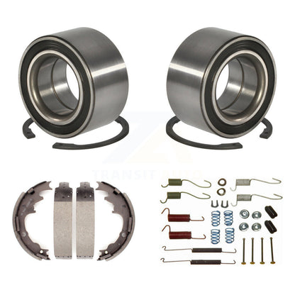 Drum Brake Shoe & Hardware And Bearing Rear Kit For 1998-2002 Ford Ranger EV