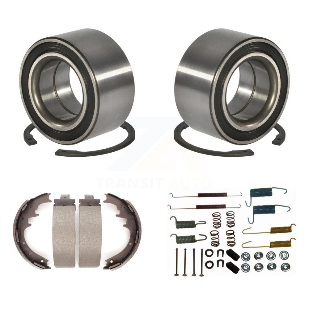 Drum Brake Shoe & Hardware And Bearing Rear Kit For 1998-2002 Ford Ranger EV